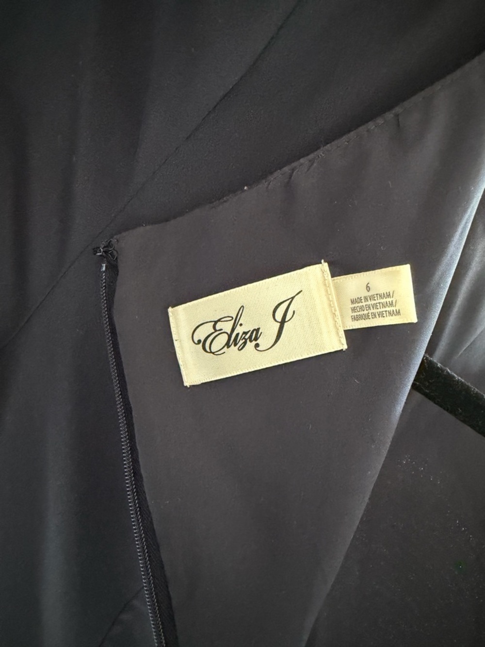 Eliza J Navy Blue Work/ Evening Dress